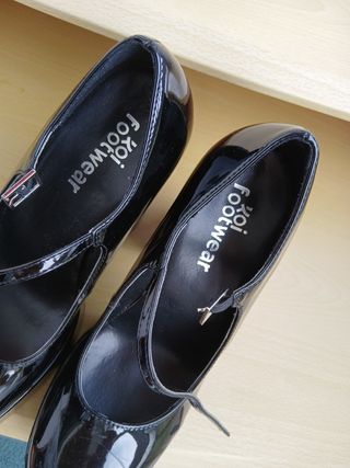 Zapatos de plataforma negros