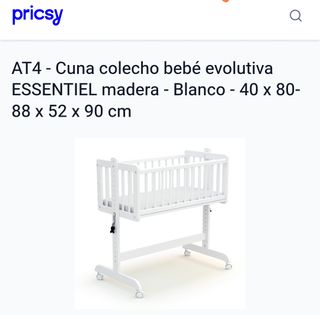 Cuna colecho AT4 ESSENTIEL madera