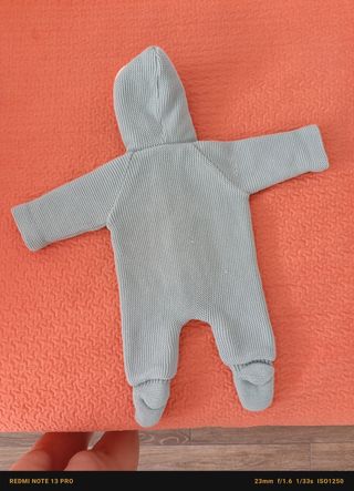 Buzo PANGASA con gorro polar 0 meses