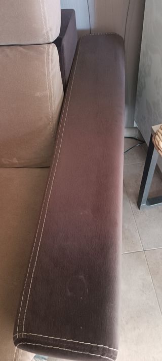 Sofá 3 plazas reclinable eléctrico