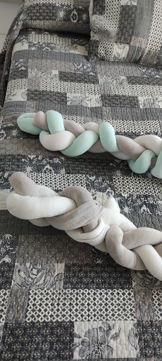 Cojín chichonera Trenza