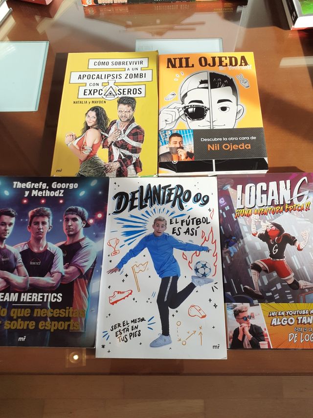 Pack libros Youtubers