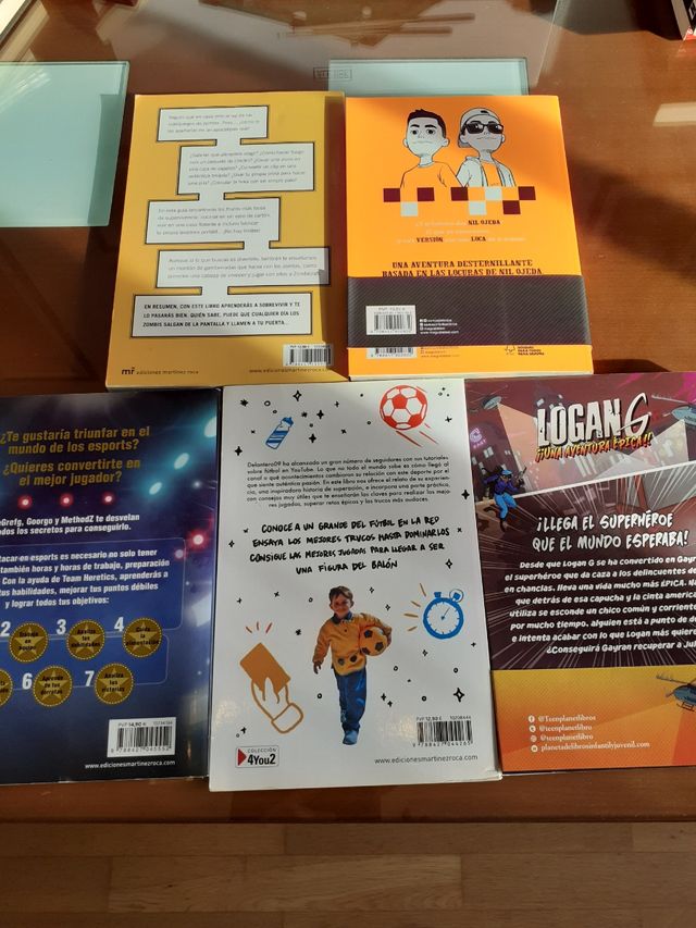 Pack libros Youtubers