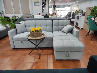 Sofá Chaise Longue- financia en 3 meses 