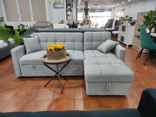 Sofá Chaise Longue- financia en 3 meses 