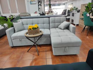 Sofá Chaise Longue- financia en 3 meses 