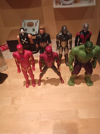 Figuras Superhéroes Marvel 30cm 16 total