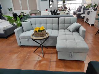 Sofá Chaise Longue Cama- finncia en 3 meses 