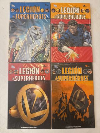 Legión de superhéroes completa (1-4)