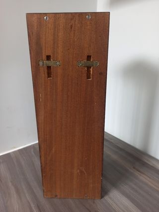 Vitrina Antigua Hornacina Cristal y Madera