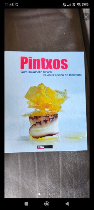 Lote 7 libros+ fichas de cocina