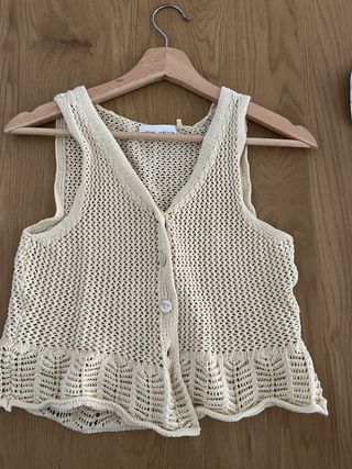 Top punto volantes Lefties amarillo Amarillo paste