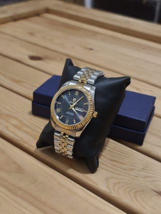 Reloj BINBOND Hombre Oro y Plata