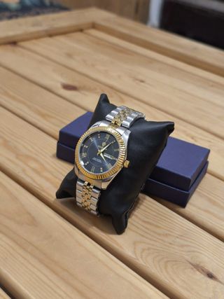 Reloj BINBOND Hombre Oro y Plata