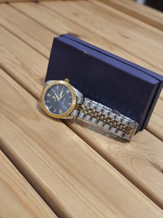 Reloj BINBOND Hombre Oro y Plata