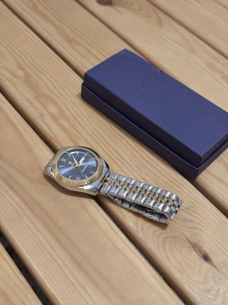 Reloj BINBOND Hombre Oro y Plata