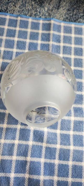 5 Tulipas de Cristal para Lámpara