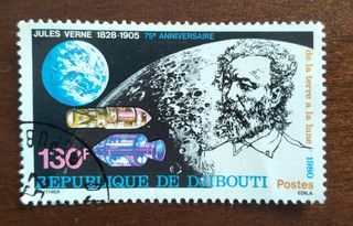 Lote 6 sellos Republique de Djibouti