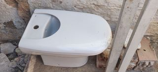 Bidé Roca Blanco con Tapa