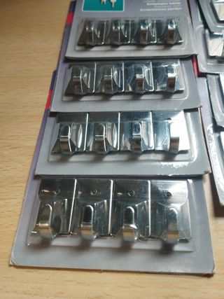 11 blisters de Colgadores Adhesivos Inox 4 Unidade