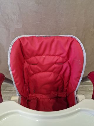 Trona bebé VidaXL Roja