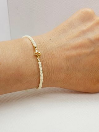 Pulsera bañada en Oro de 18Kt 