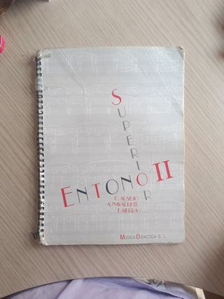 Entono Superior II - Libro de Música