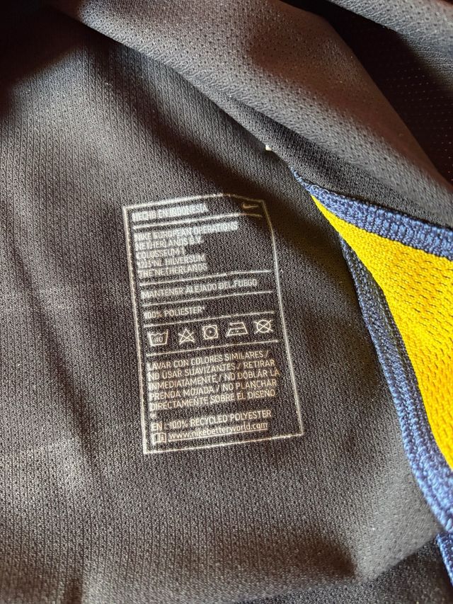 camiseta futbol atletico de madrid match worn