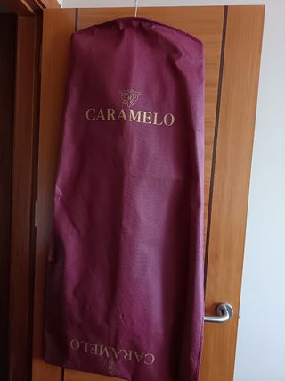 Vestido de fiesta Caramelo gris