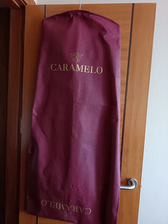 Vestido de fiesta Caramelo gris