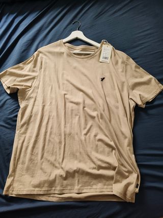 Camiseta Beige Talla XXL nueva a estrenar