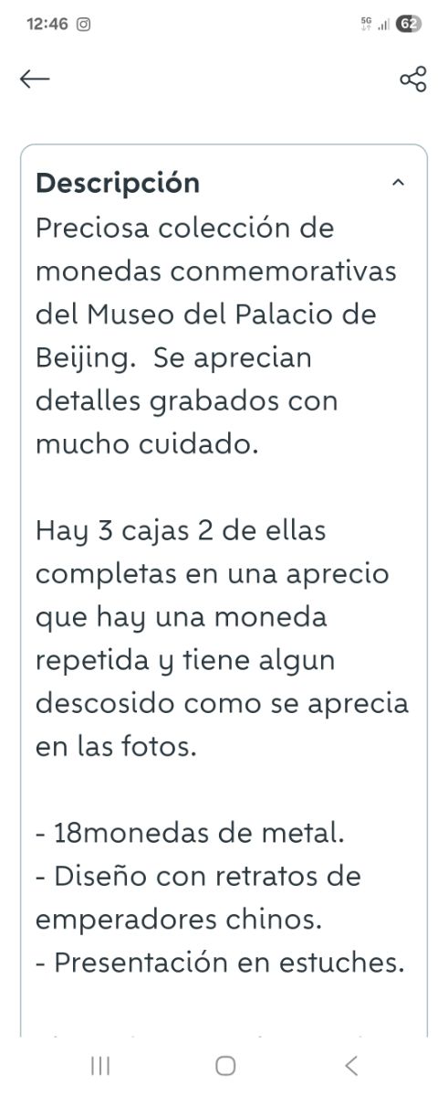 3 Colecciones Antiguas Medallas Chinas de cobre