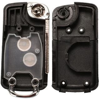 Carcasa llave 2 botones Peugeot Citroen
