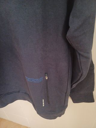 Sudadera con capucha BOOMERANG azul marino