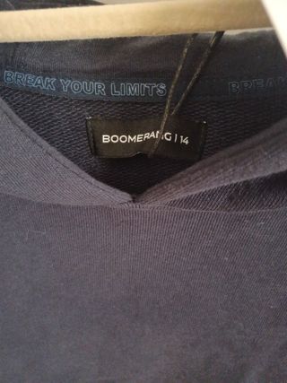 Sudadera con capucha BOOMERANG azul marino