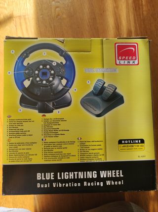 Volante Speedlink para PlayStation 2