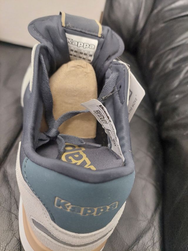 Zapatillas Kappa Beige y Azul