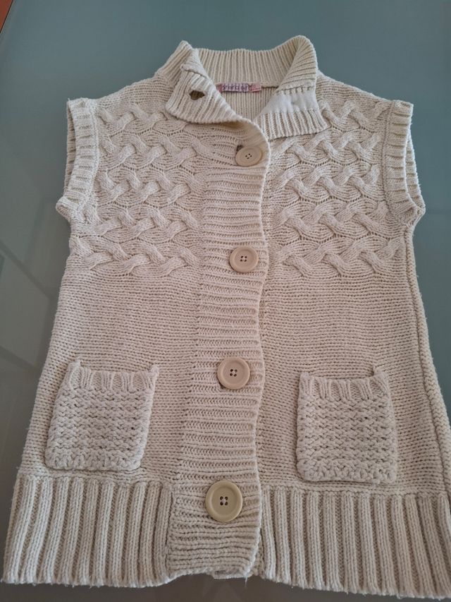 Chaleco de punto talla 12