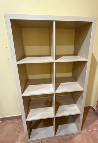 Estantería Kallax Ikea Beige.