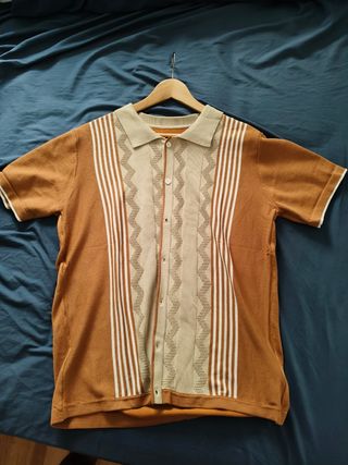 Camisa de punto manga corta