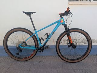 Bicicleta de montaña carbono