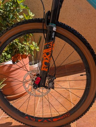 Bicicleta de montaña carbono