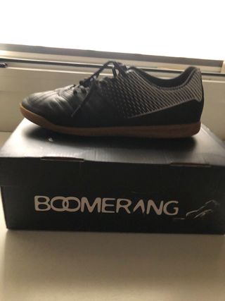 Zapatillas de fútbol sala Boomerang negras