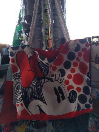 Borsa Stoffa Minnie Disney