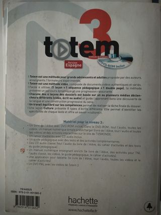 totem3 (libro y cuaderno de francés B1)