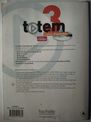 totem3 (libro y cuaderno de francés B1)