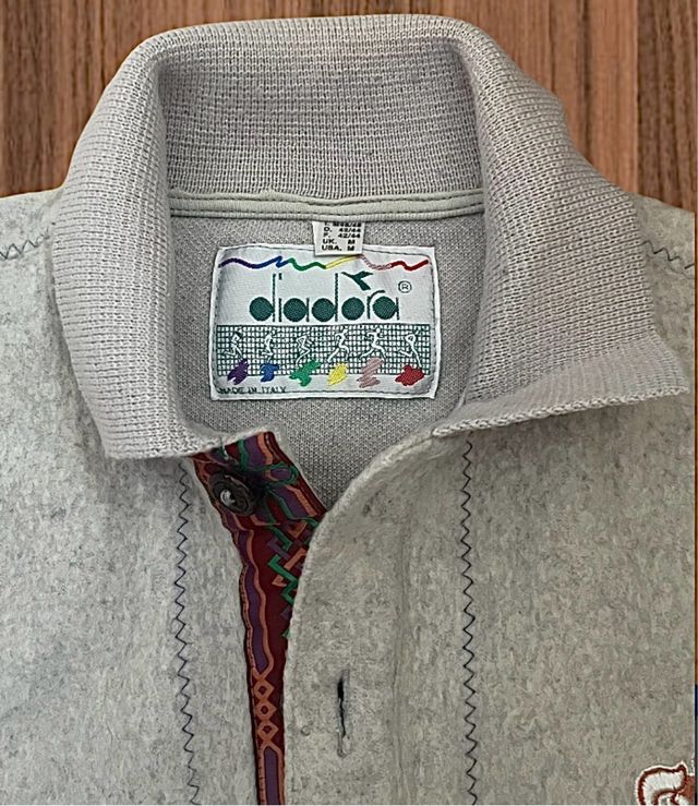 Maglione Diadora Beige Vintage