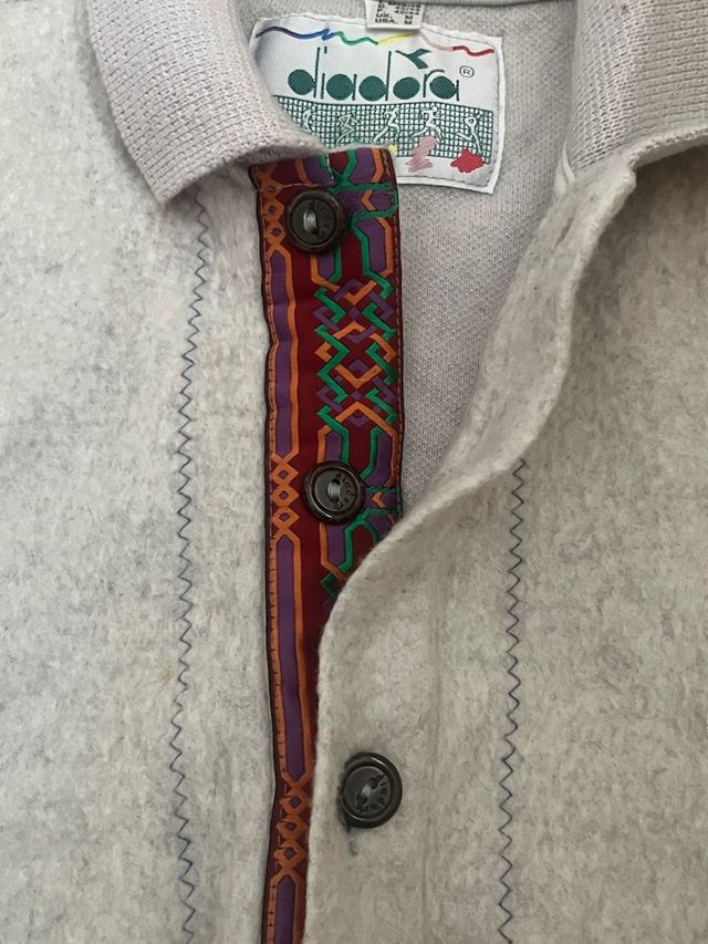 Maglione Diadora Beige Vintage
