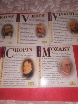 La Gran Música 5 Libros + CD