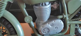 Geyperman Sidecar Militar Verde
